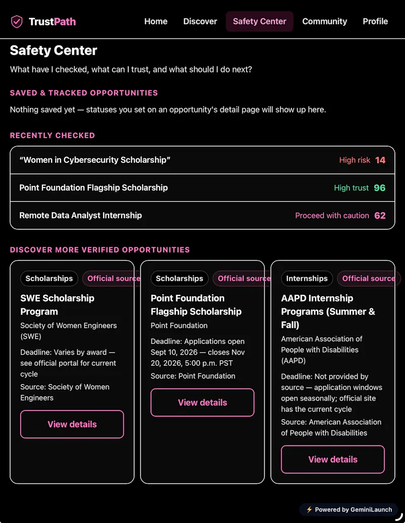 Trust Path screenshot 2
