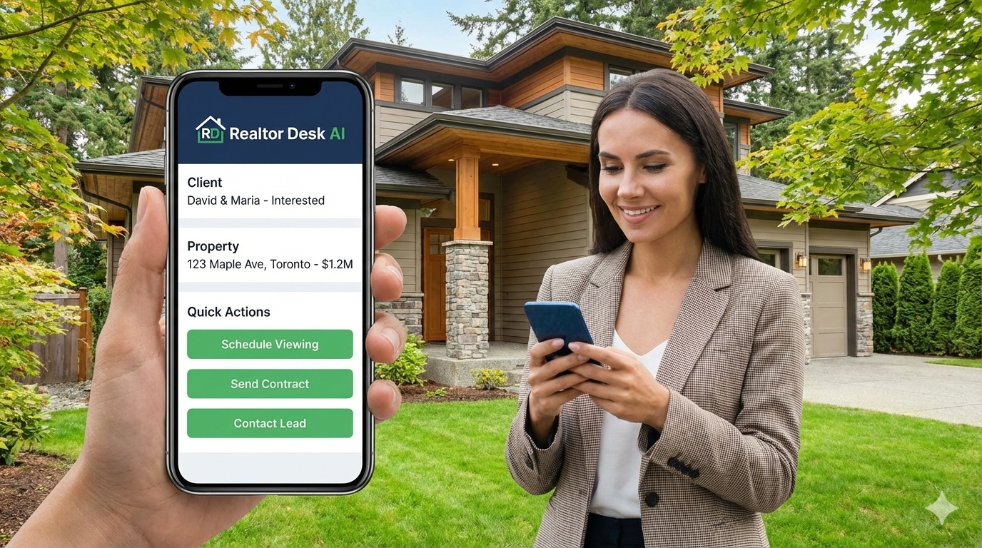 Realtor Desk - Screenshot 3 showing product features and functionality