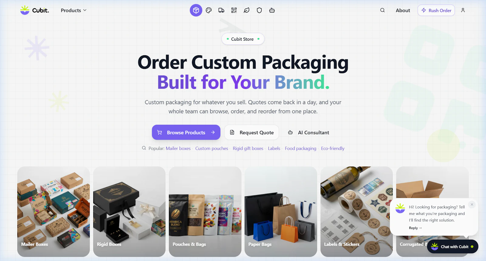 Cubit Packaging screenshot 5