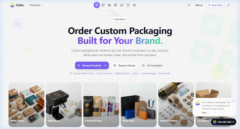 Cubit Packaging screenshot 5