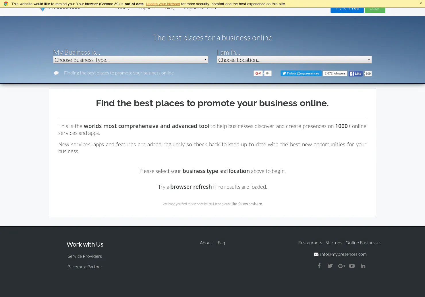Online Services Explore