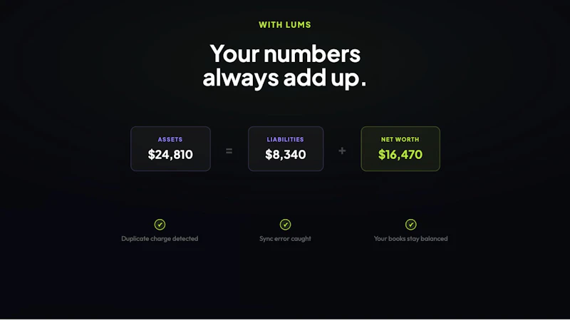 Lums AI: The Accounting Engine screenshot 4