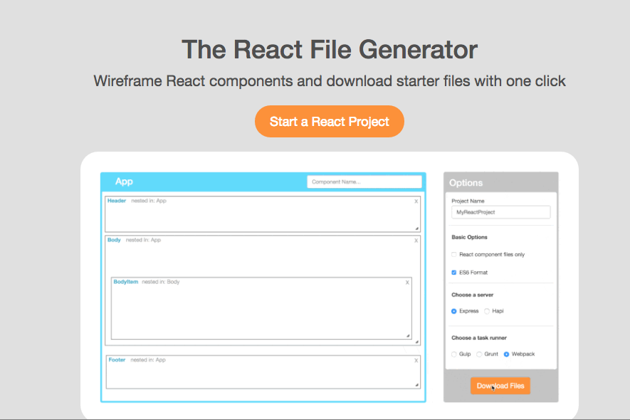 OverReact gallery image