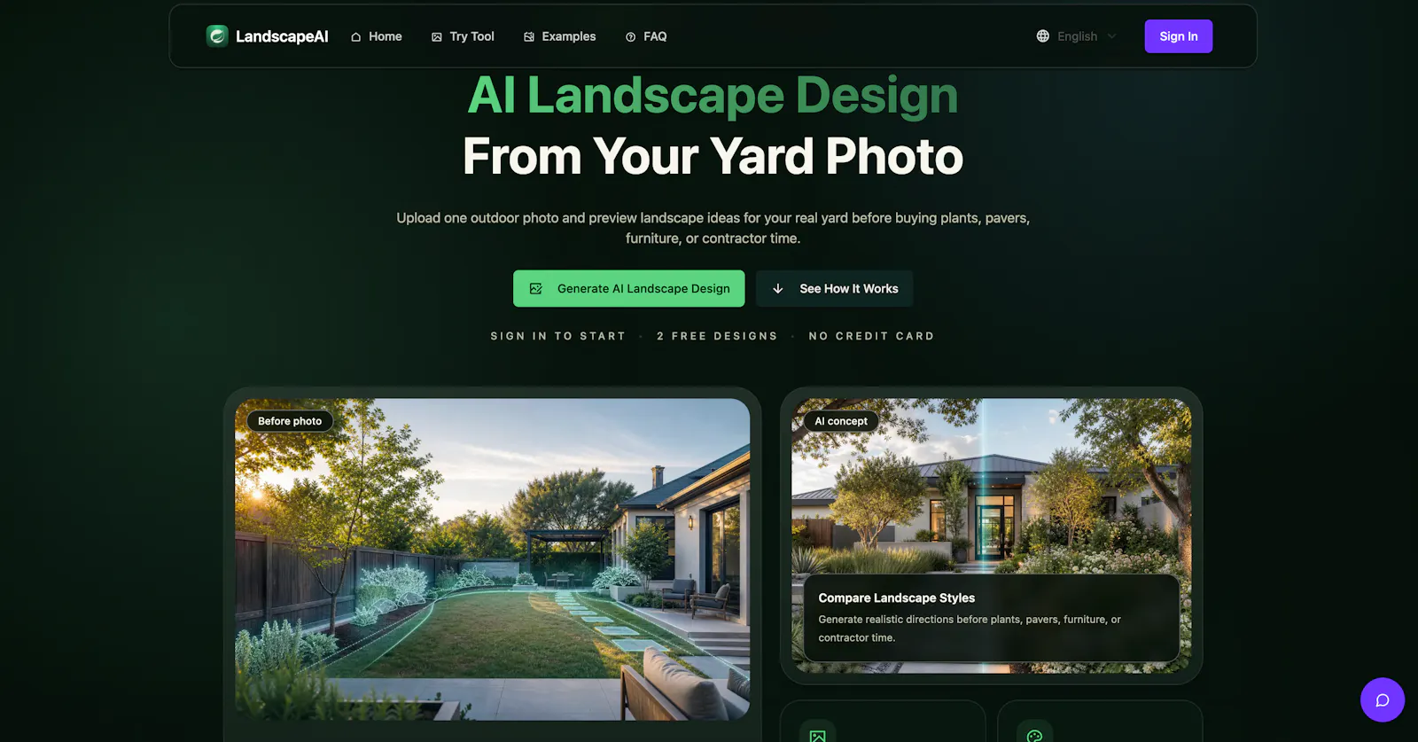 LandscapeAI screenshot 1