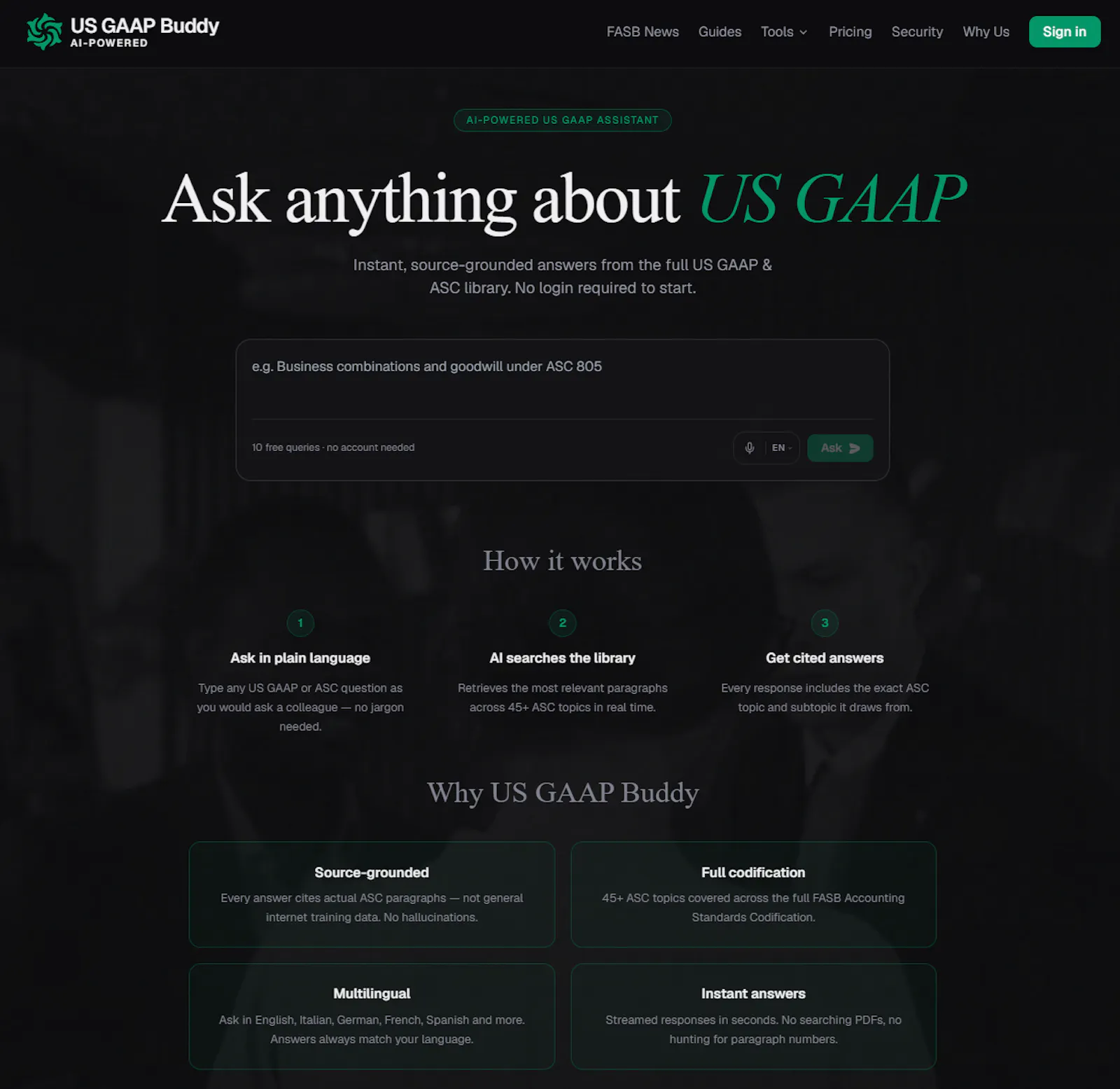 US GAAP Buddy screenshot 1