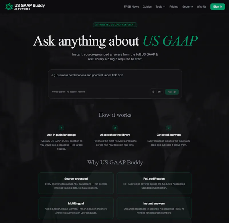 US GAAP Buddy screenshot 1