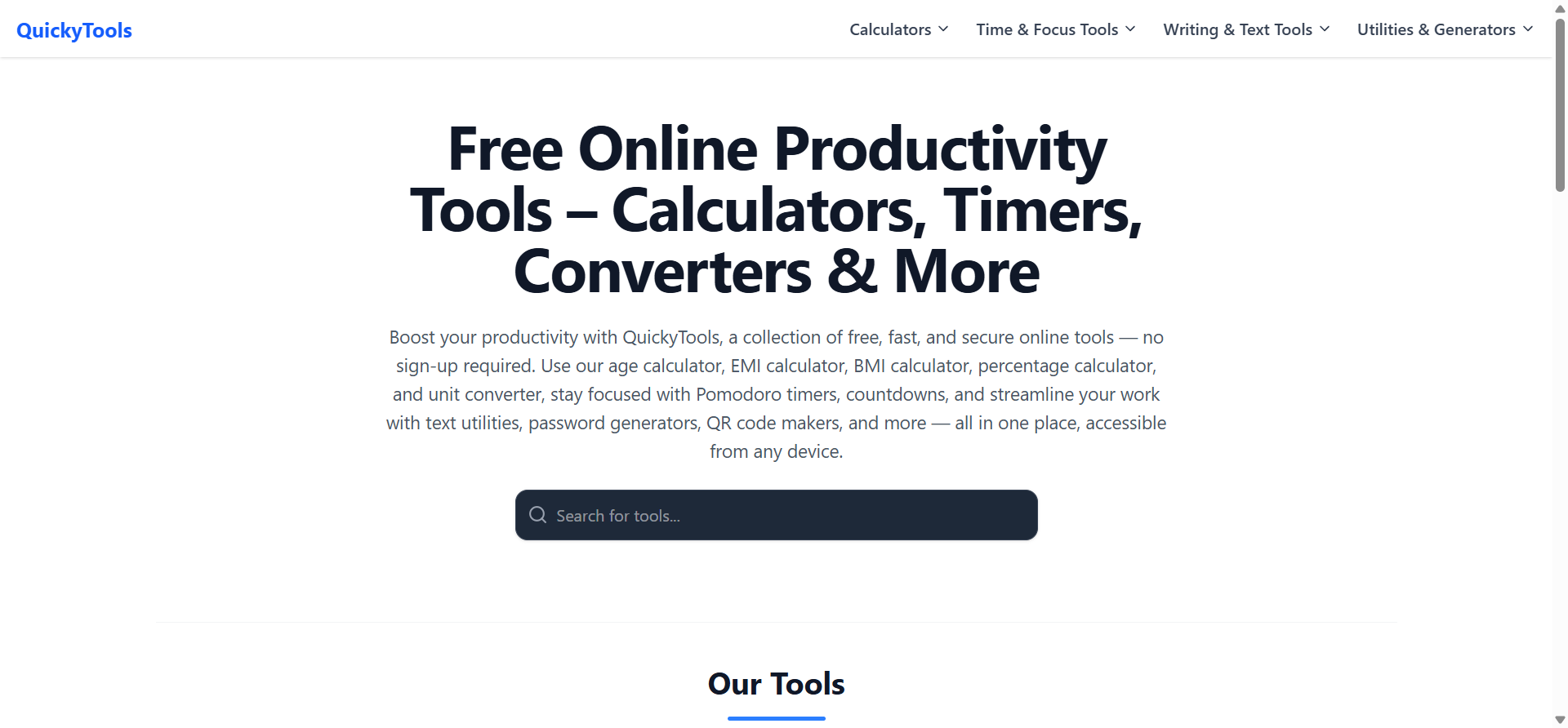 QuickyTools gallery image