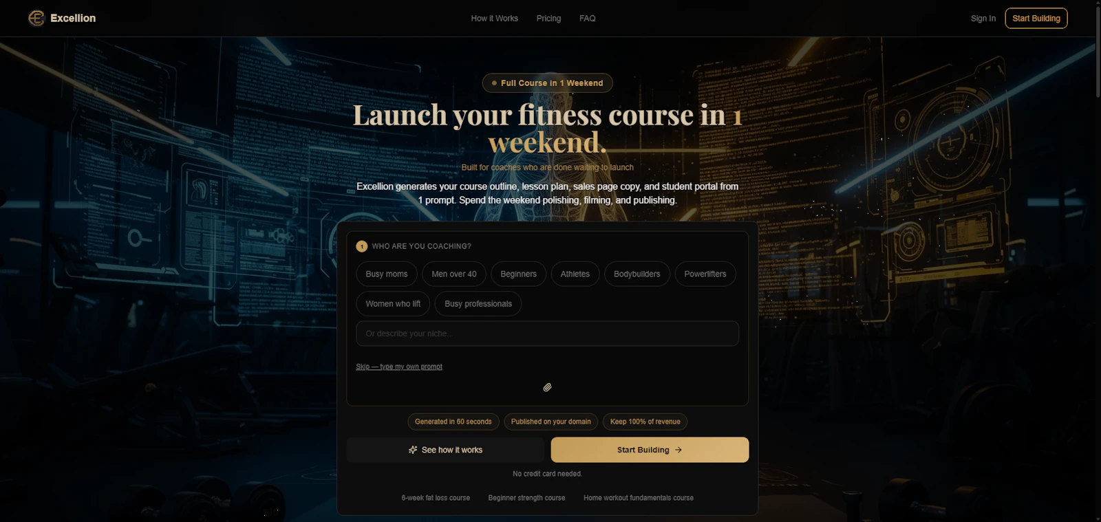 Excellion screenshot 2