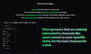 Sponsor Stream gallery image