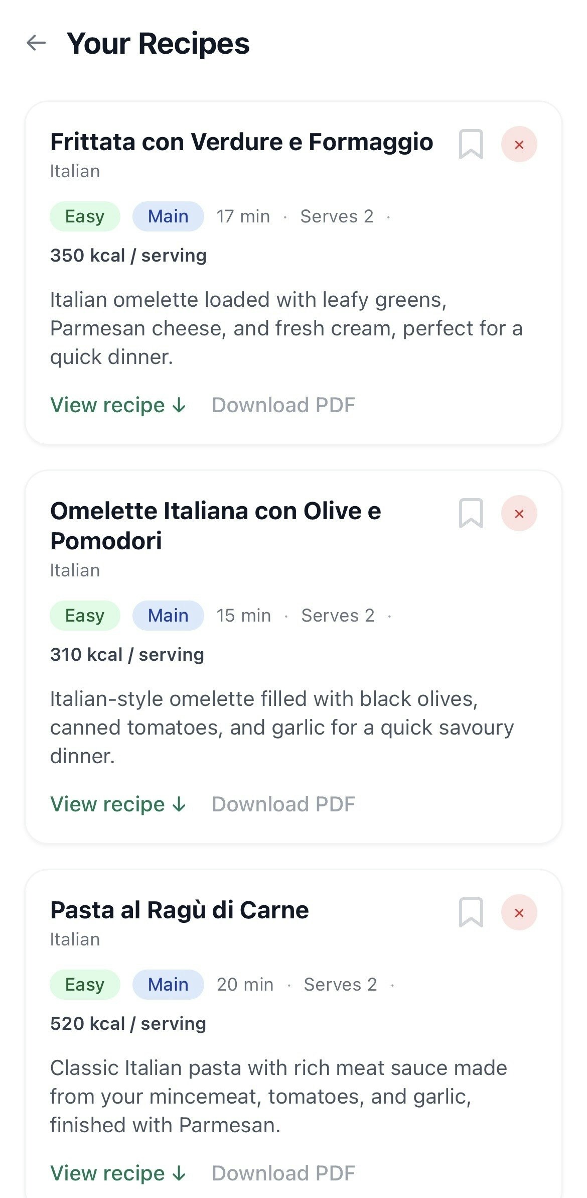 SaporeAI gallery image