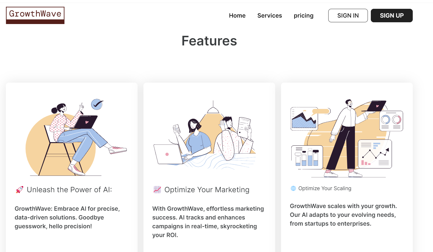 GrowthWaveAI gallery image