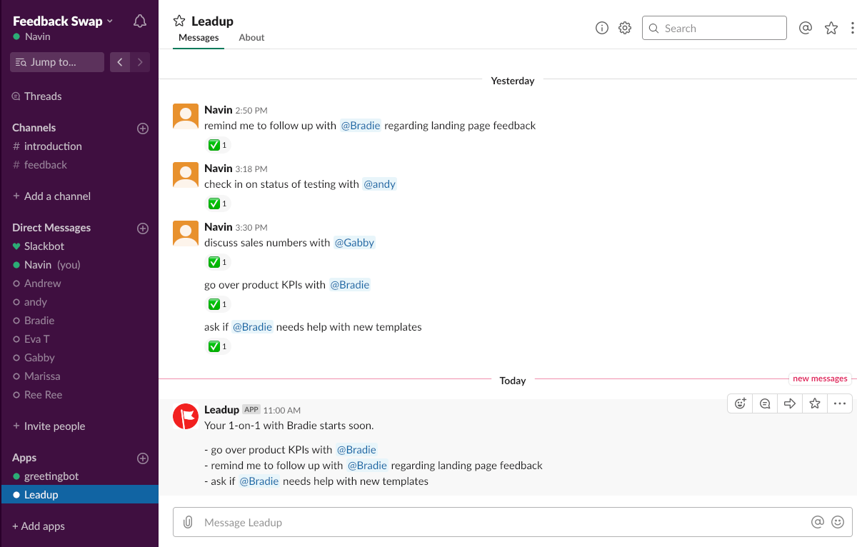 Leadup gallery image