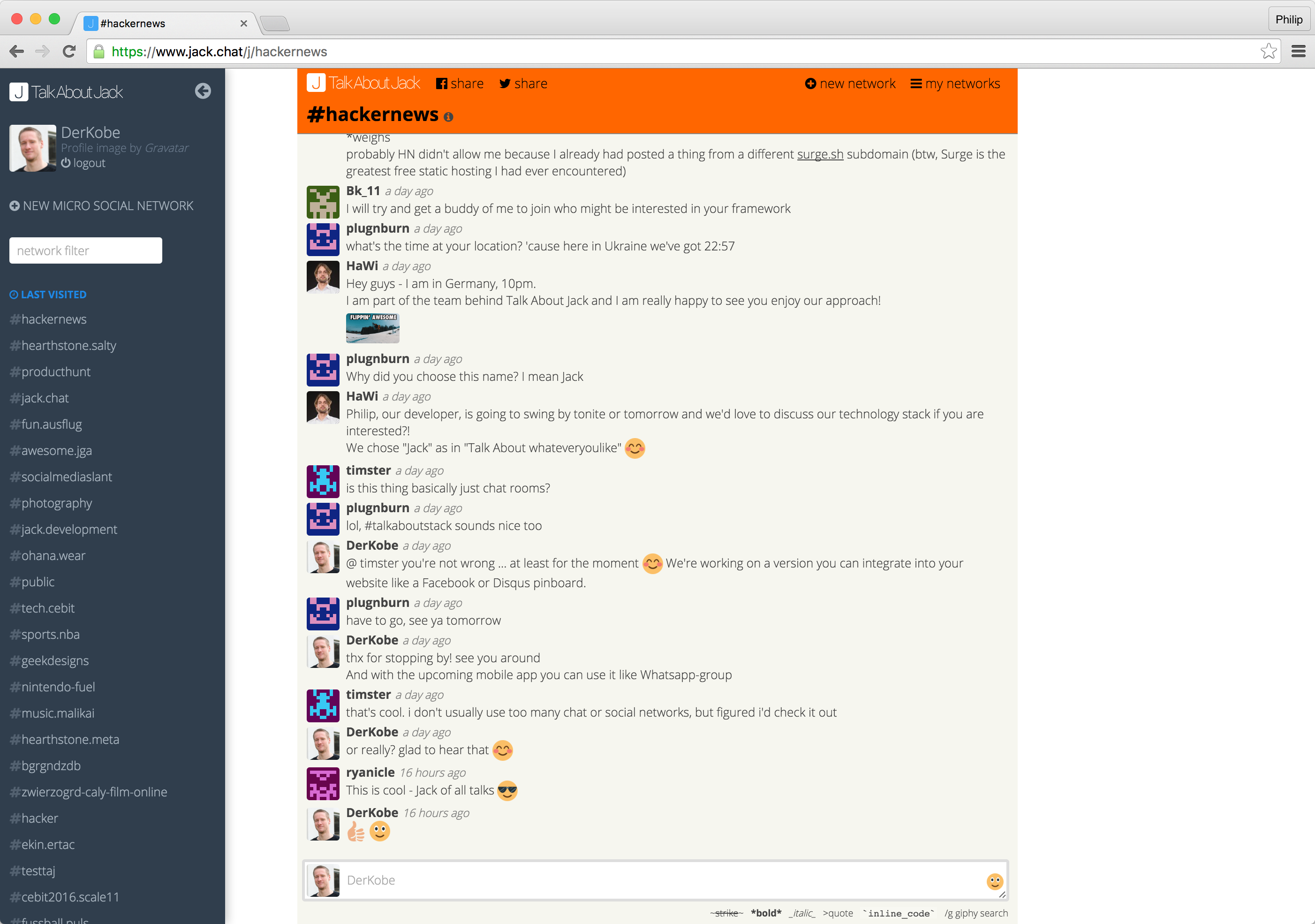 Jack Chat gallery image