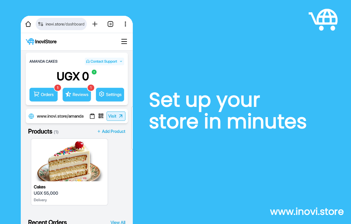InoviStore - Main product screenshot demonstrating key features and user interface