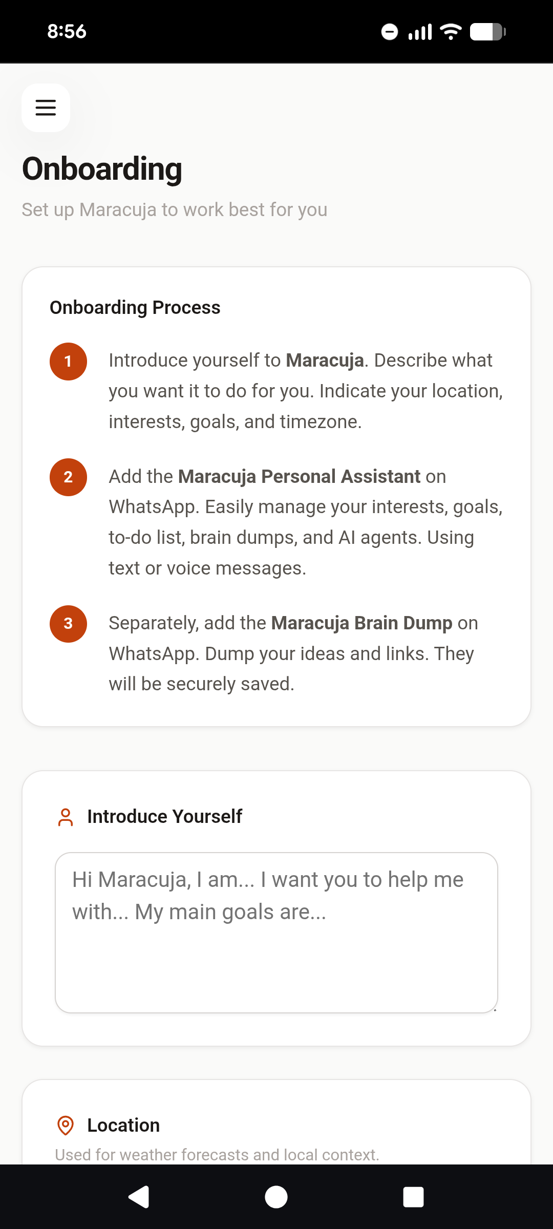 Maracuja AI Assistant gallery image