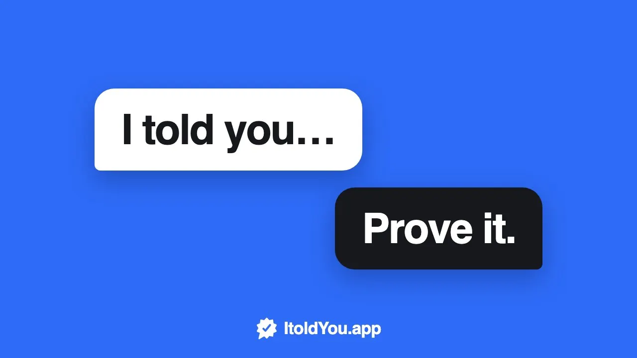 ItoldYou gallery image