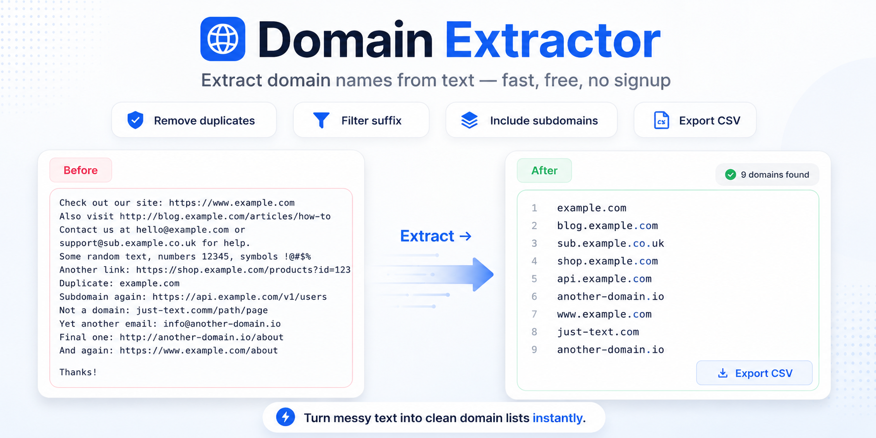 Domain Extractor gallery image