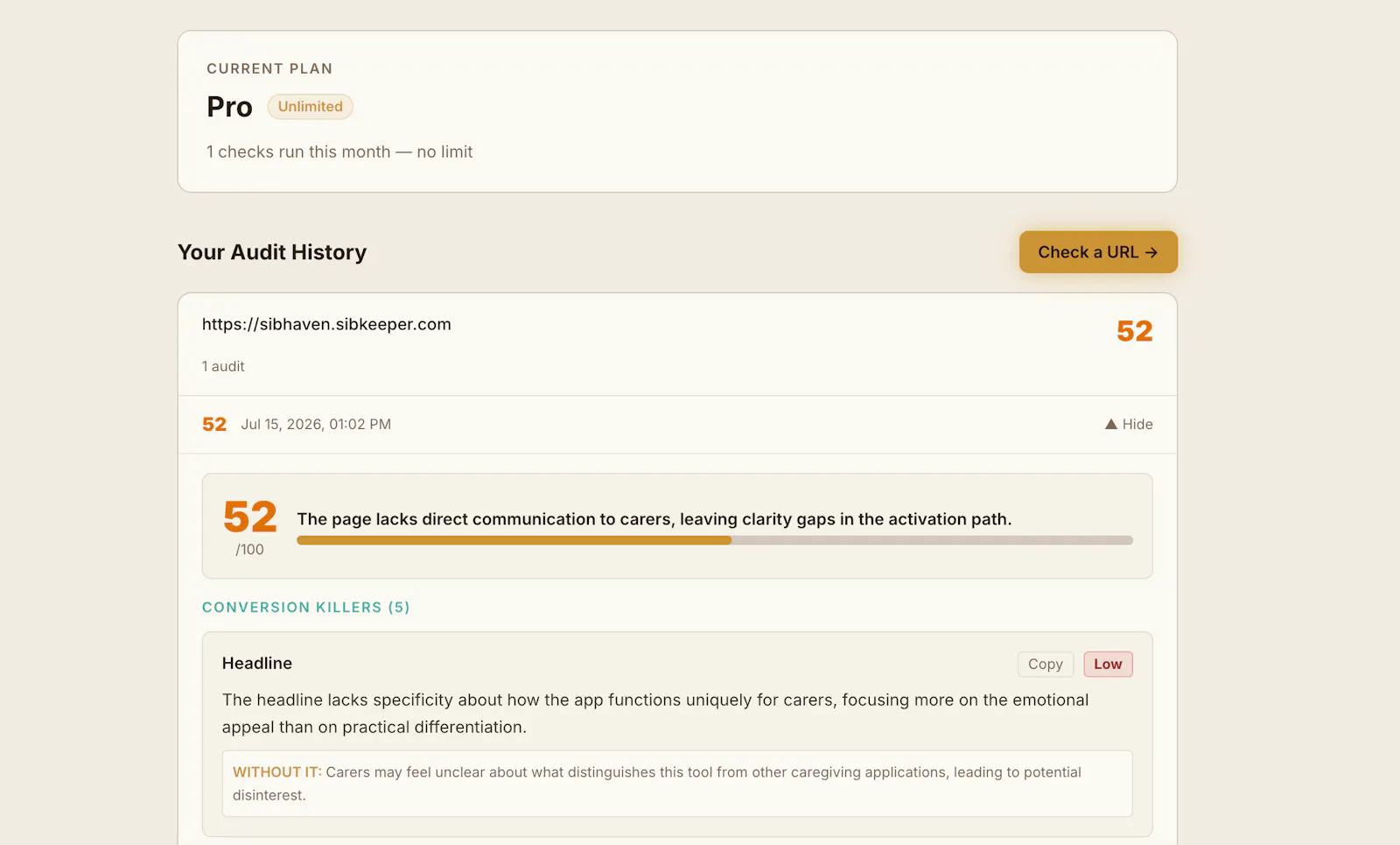 Conversion Killer screenshot 3