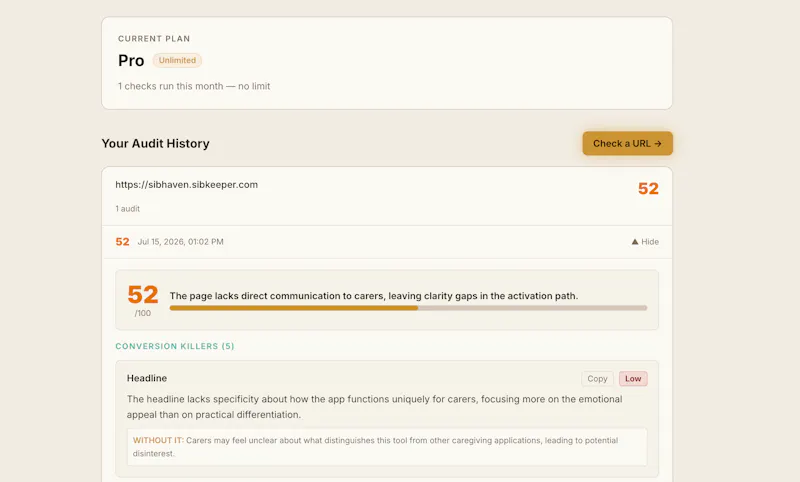 Conversion Killer screenshot 3