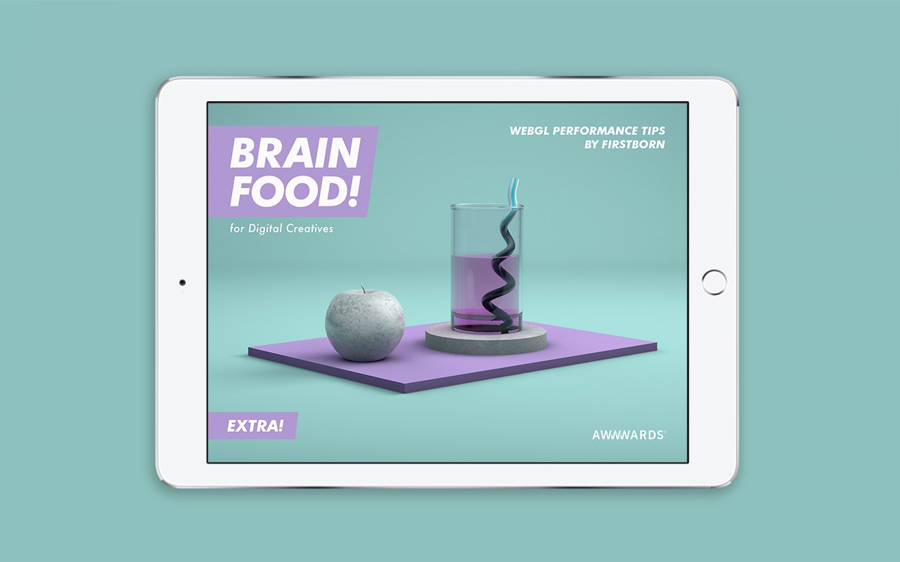 Brain Food : WebGL Performance Tips By Firstborn. gallery image