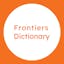 Frontiers Dictionary