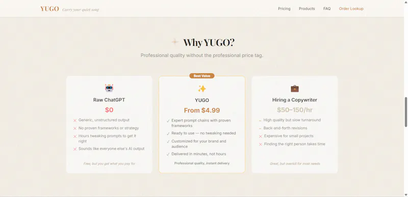 YUGO screenshot 2