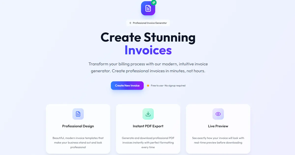 Invoice Wizard