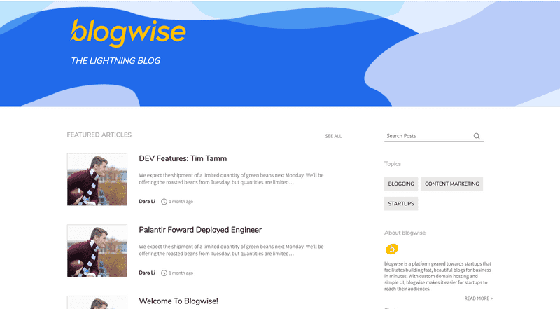 blogwise gallery image