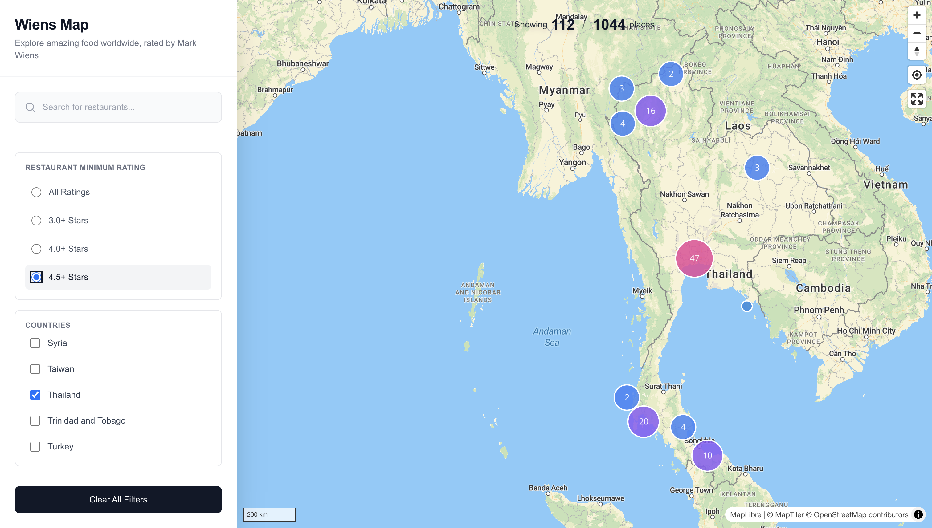 Mark Wiens Map gallery image