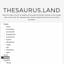 Thesaurus Land