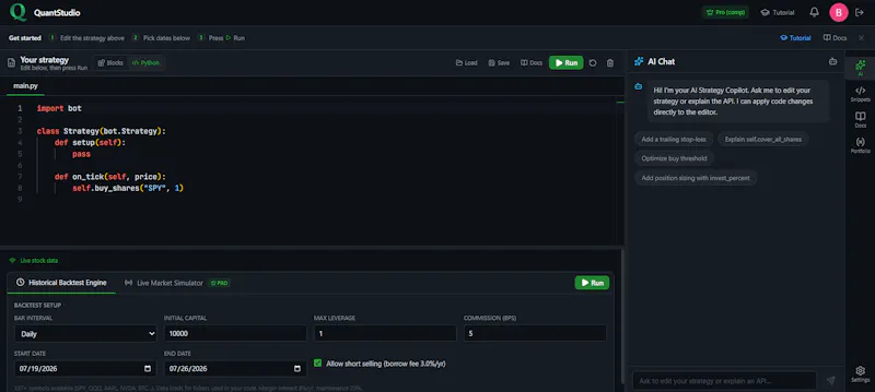 QuantStudio screenshot 2