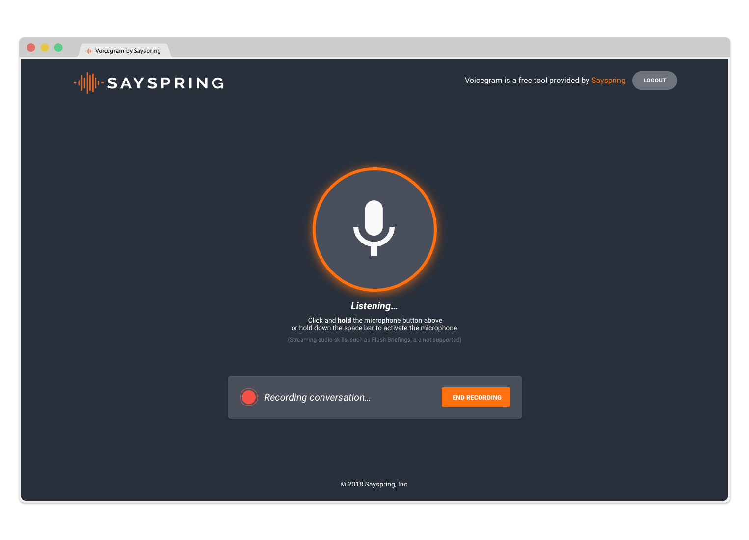 Sayspring (now part of Adobe) Image