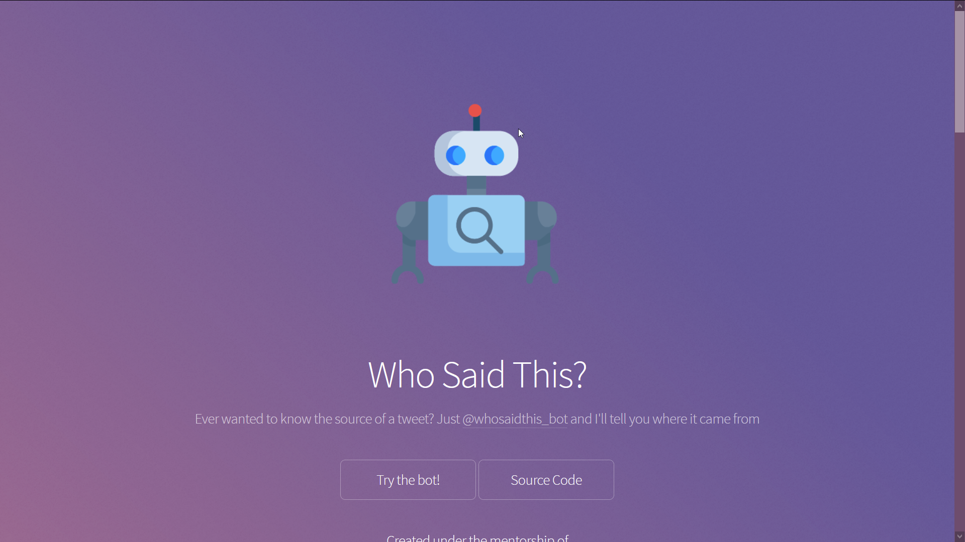 Who said this? gallery image