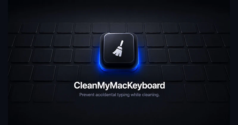 CleanMyMacKeyboard screenshot 1