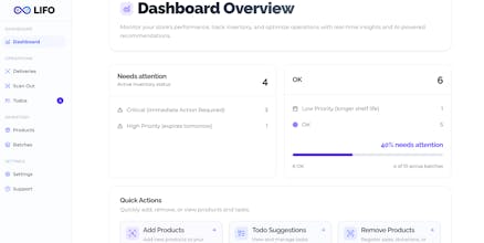 LIFO MVP v1 gallery image