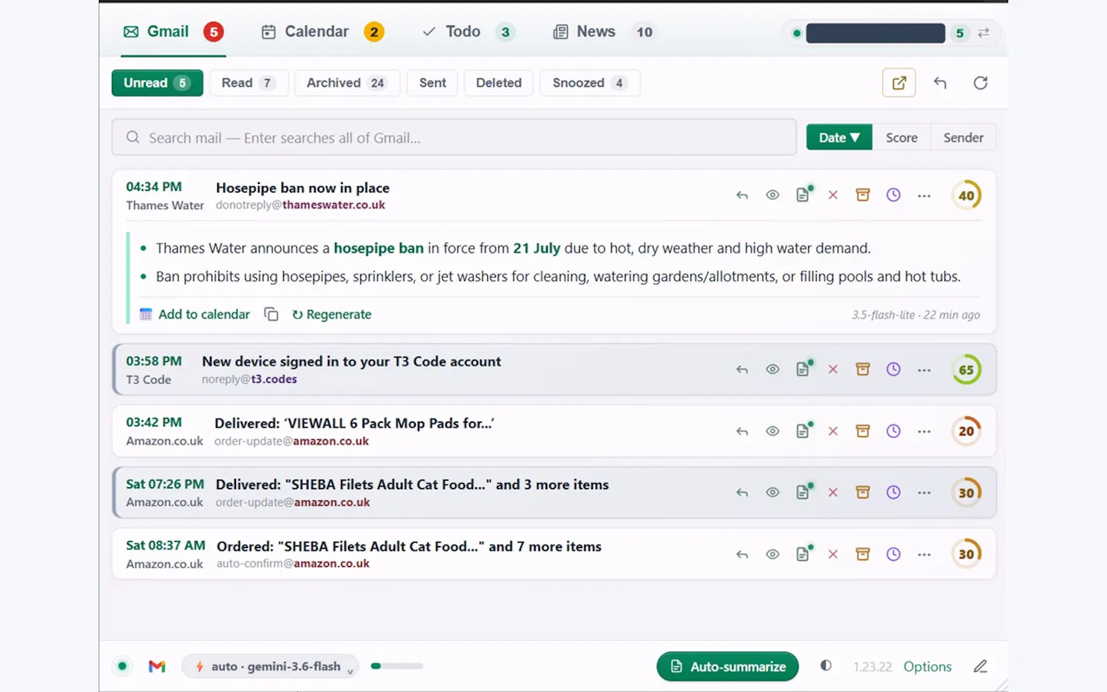 triageBox screenshot 1
