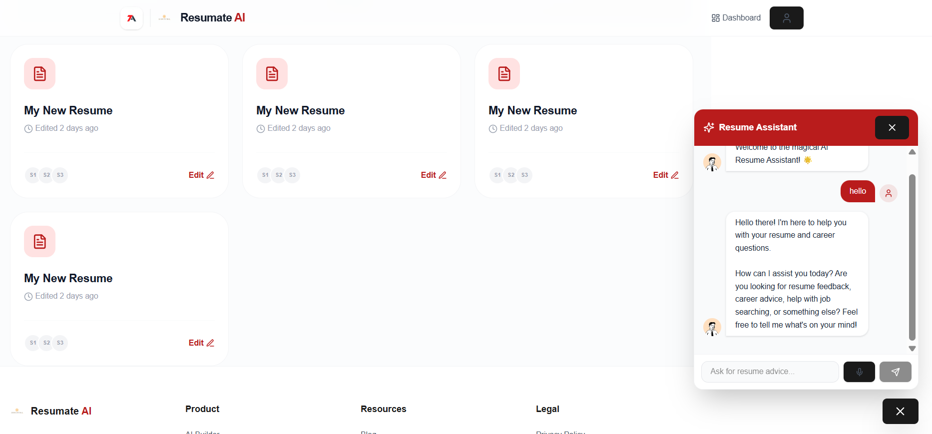 Resumate AI gallery image
