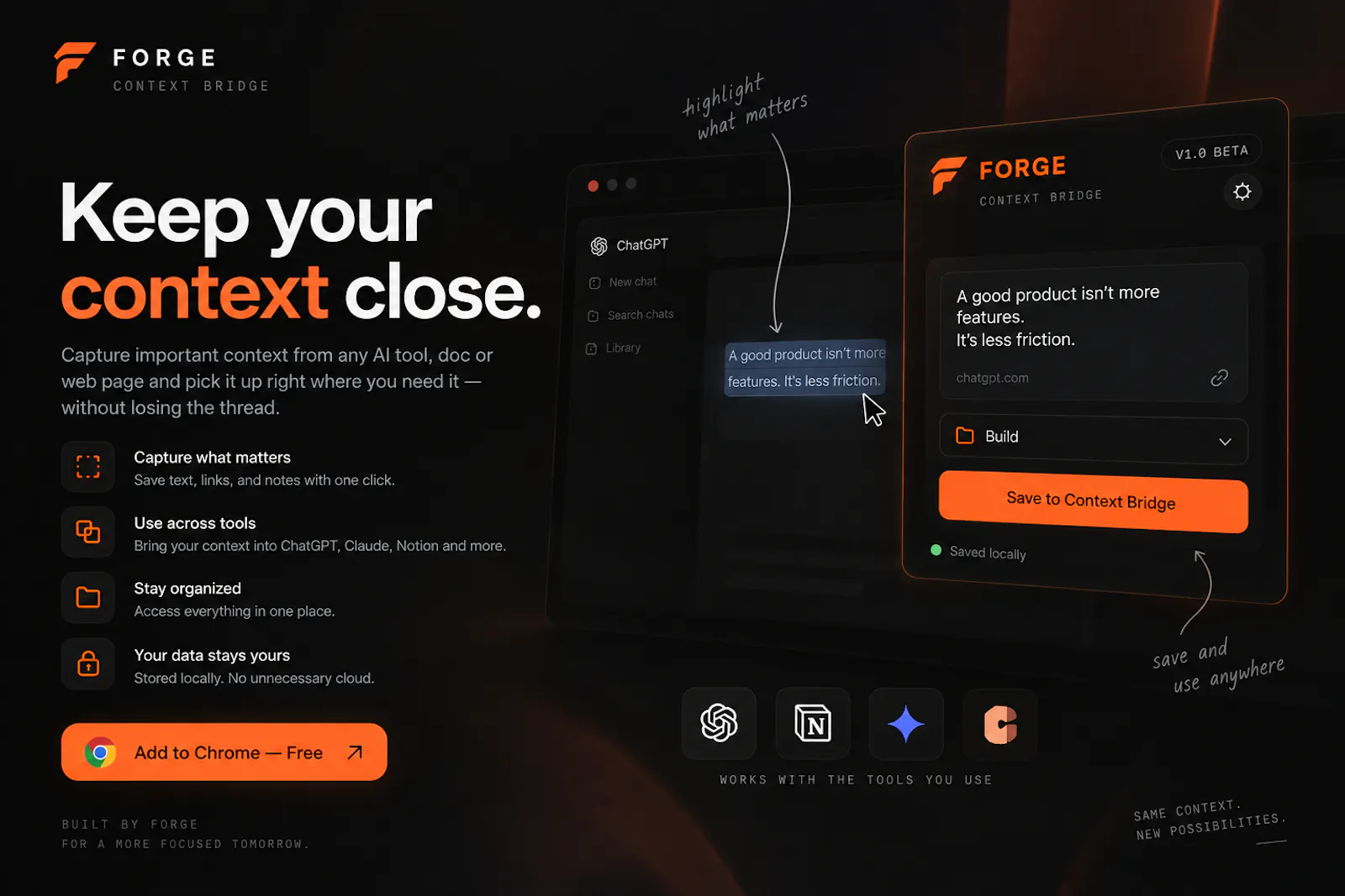 FORGE screenshot 2