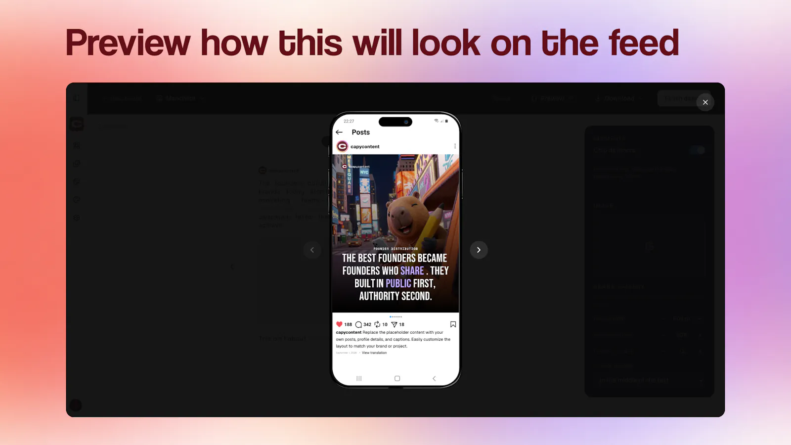 CapyContent screenshot 7