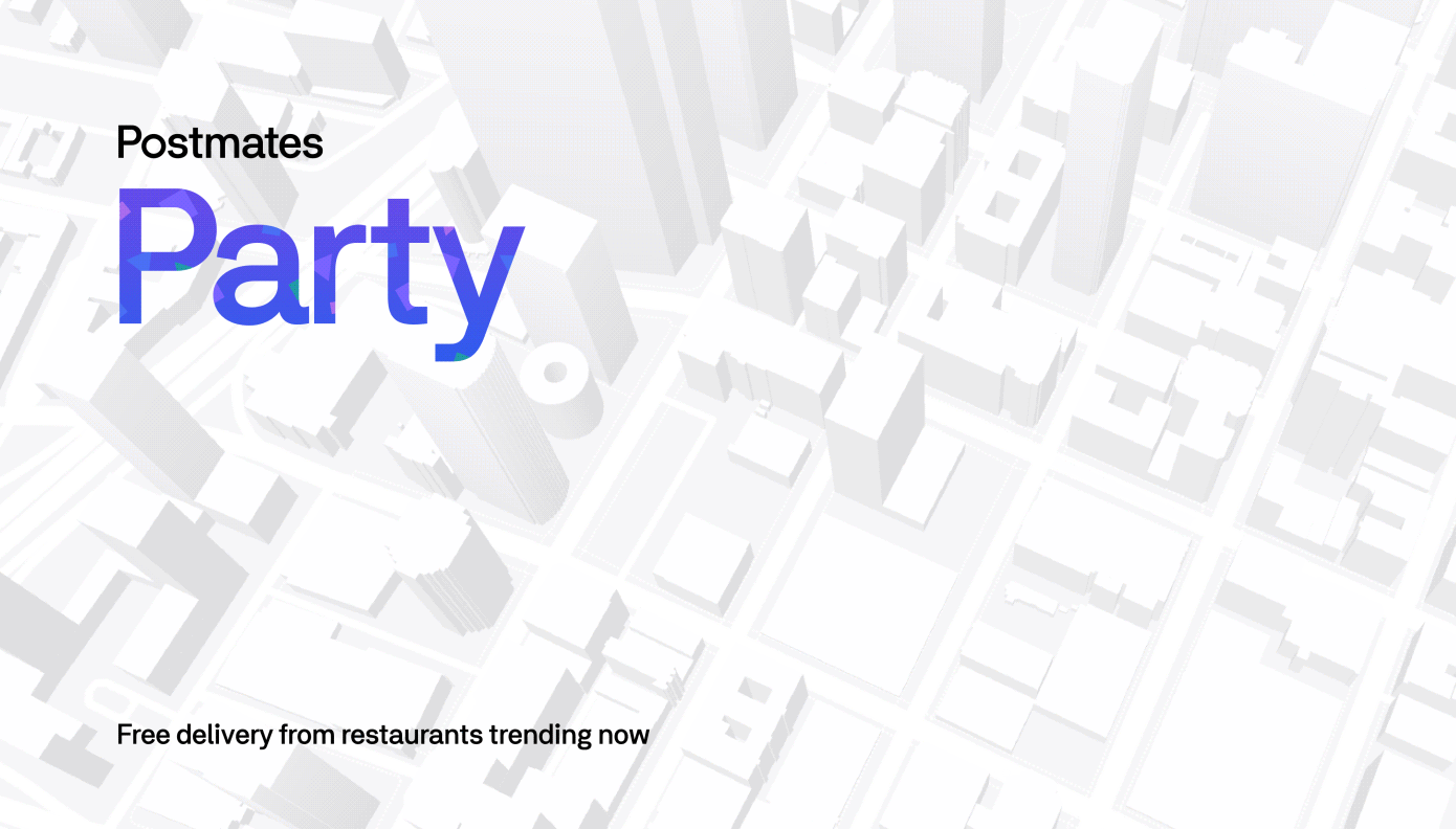 Postmates Party Image