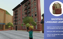 Backpack Language Learning media 2