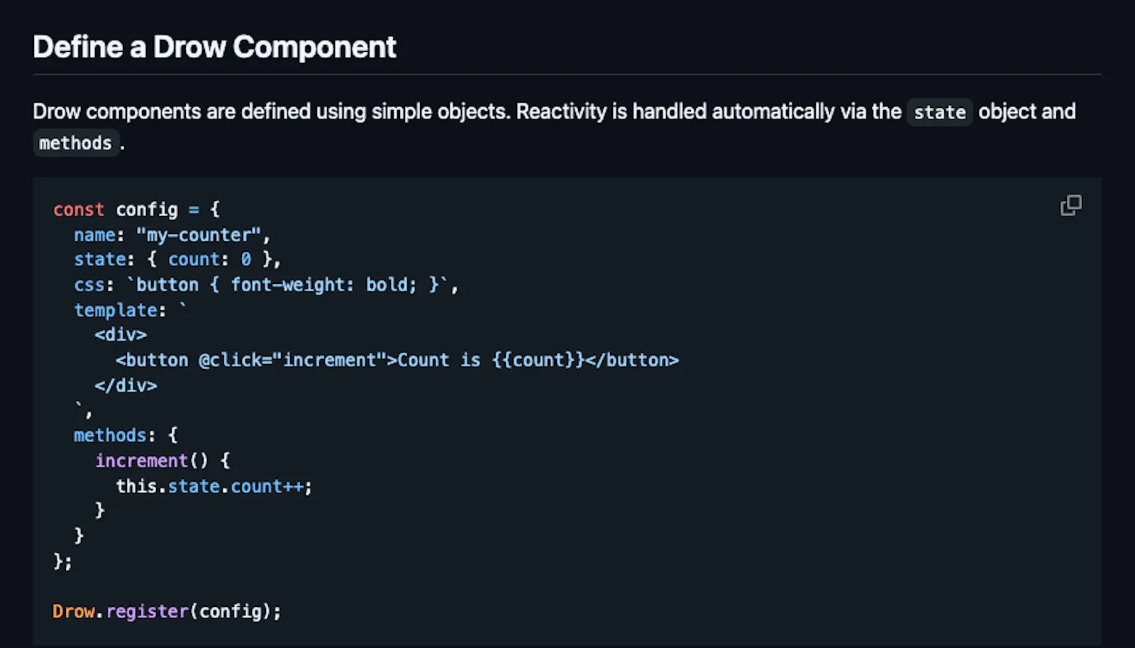 Drow.js screenshot 1