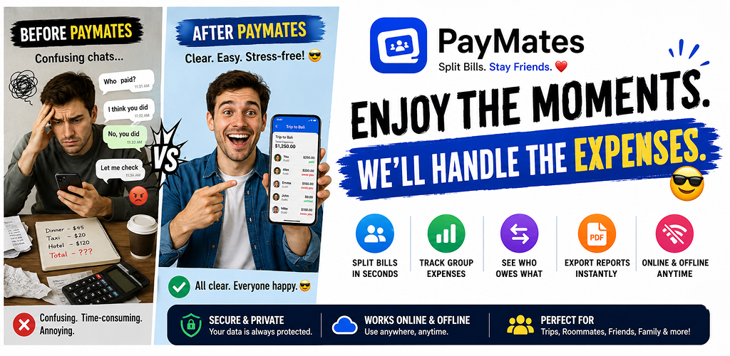 PayMates: Expense Splitter gallery image