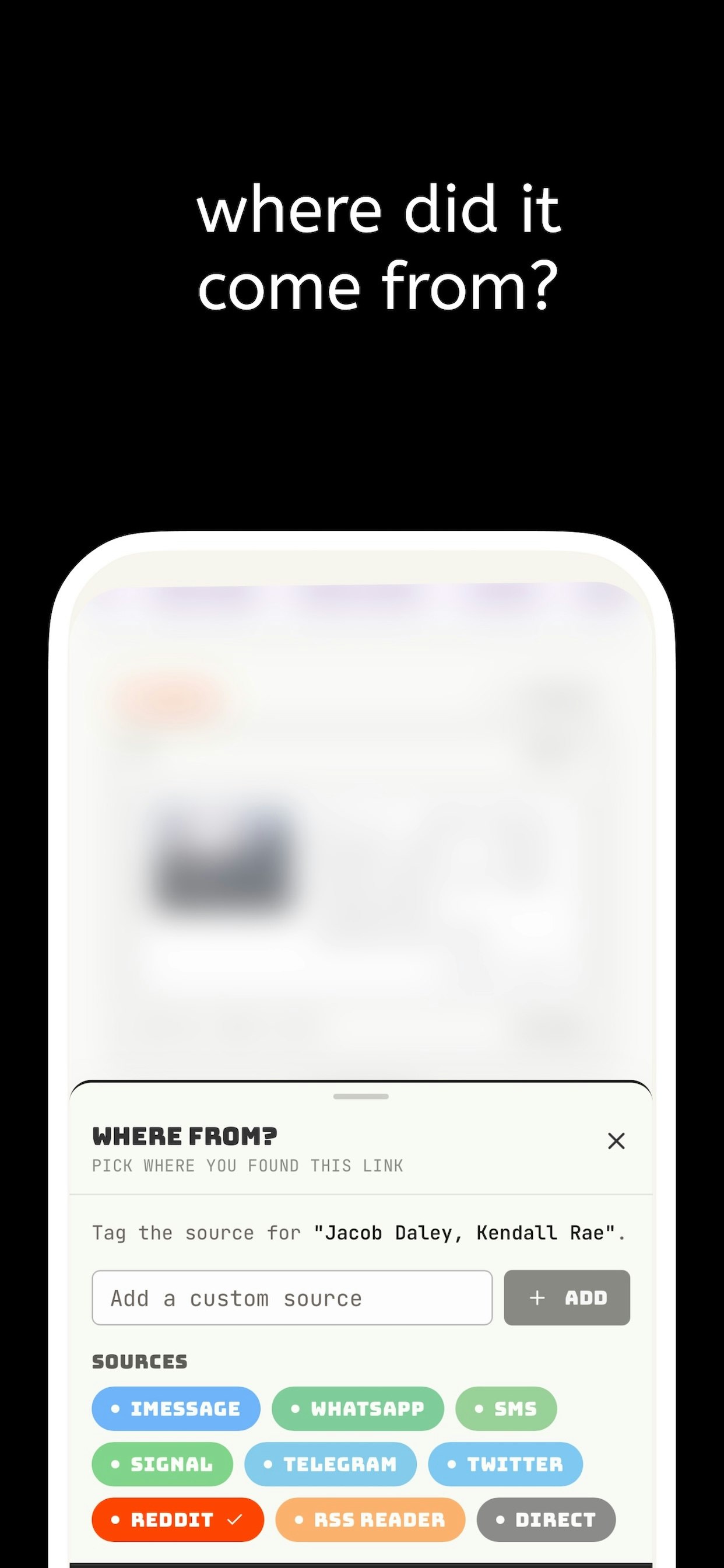 Eyeball — AI Links Tracker gallery image