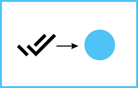 WhatsApp Web message status for the color blind gallery image