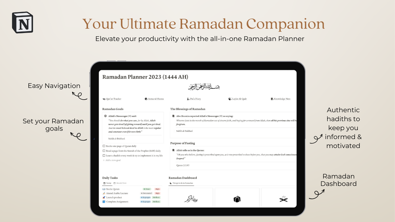 Ultimate Ramazan Planlayıcısı - Manevi Yolculuğunuzu Yükselt Bu Ramazan medya 2