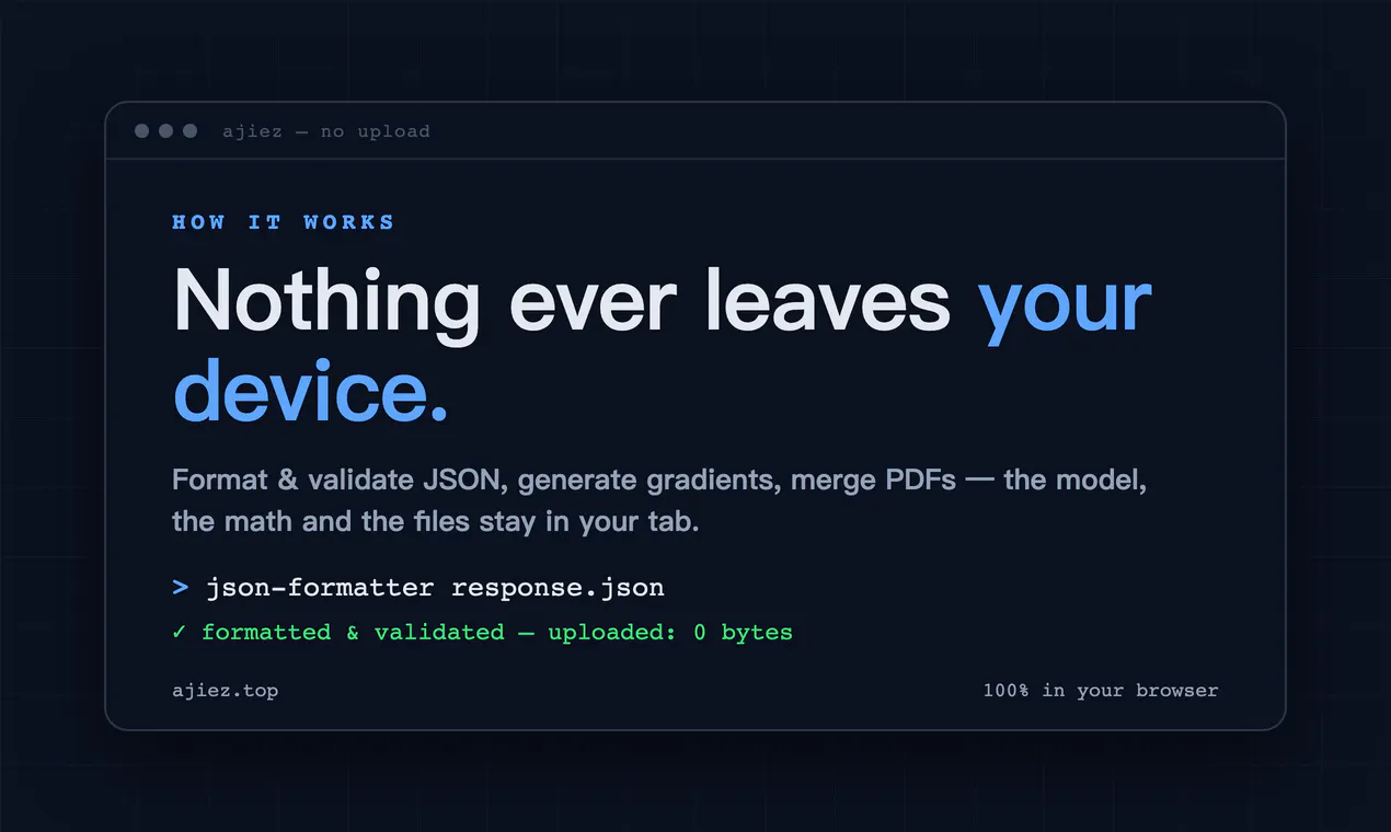 AJIEZ — Free Online Tools gallery image