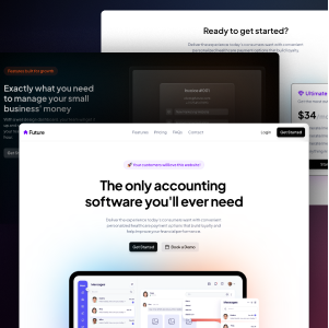 Future - Framer Landing page template