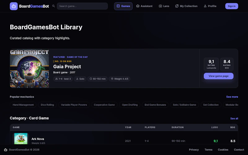 BoardGameBot screenshot 4