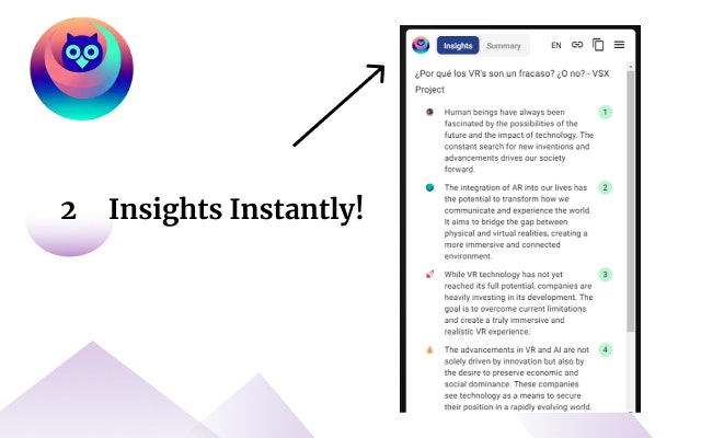 Media Insightfly - Ringkasan YouTube GPT - Ekstrak pandangan yang bermakna dari video YouTube, oleh GPT-4 6